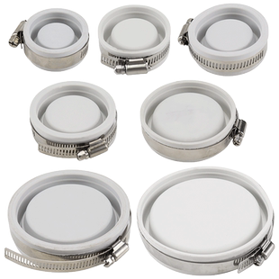 pvc管存水弯多功能堵头110检查口50盖子排水管s型清扫口漏水堵头