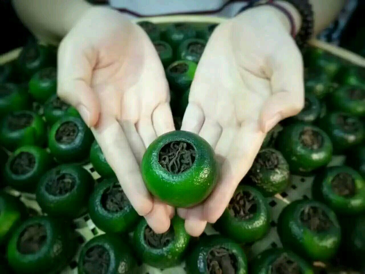 250克广东江门新会小青柑 柑普茶桔普茶 陈皮 云南普洱茶熟茶