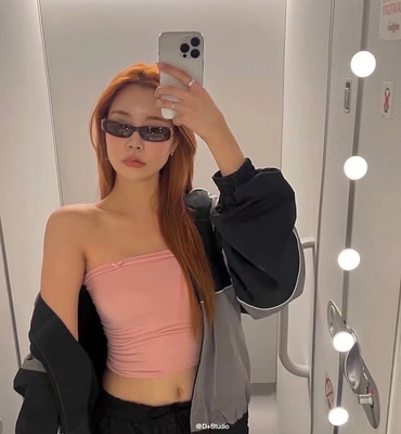 裹胸内搭纯欲风楼露背抹胸