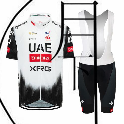 2025新款UAE骑行服波加查自行车夏季骑行服短袖上衣骑行套装