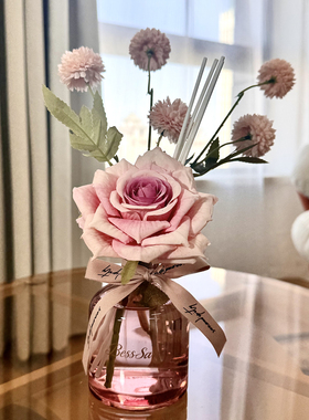 花艺无火藤条香薰酒店房间厕所香氛卫生间卧室香水家用室内高级香