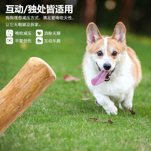 咖啡木狗狗磨牙棒耐咬洁齿解闷