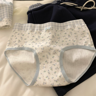 发光闪亮 2025新款 你 小碎花女士内裤 纯棉三角裤 少女甜梦