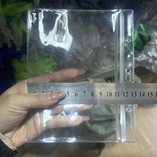 A６防水横式 15cｍ透明卡套消防卡保护袋作业牌 卡套PVC软胶套１0