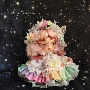 原创手工SP光织园冬日乐章搪胶公仔着替盲盒朝晖漫煦花园晨露娃衣