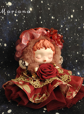 原创手工SP光织园不眠剧场搪胶公仔着替绽染星夜之眸困困睡魔娃衣