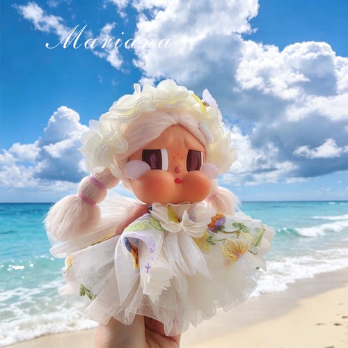 原创哭娃CRYBABY沙滩小憩娃衣