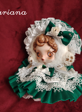 原创手工SP光织园冬日乐章搪胶公仔着替盲盒朝晖着痕胧雾绽染娃衣