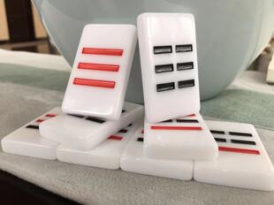 亚克力材质三爻八卦牌周易六十四卦牌六爻爻板64卦手摸牌送收纳袋