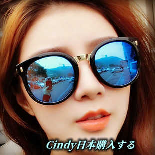 日本代购 墨镜女潮偏光太阳镜防紫外线ins网红街拍眼镜 GP2023新款