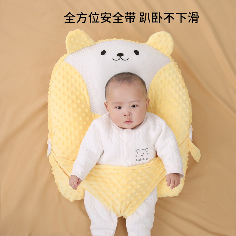 EHB婴儿排气枕宝宝趴睡安抚枕