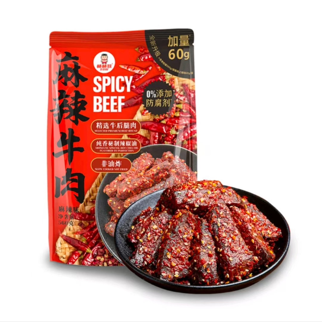 山姆棒棒娃麻辣牛肉560g