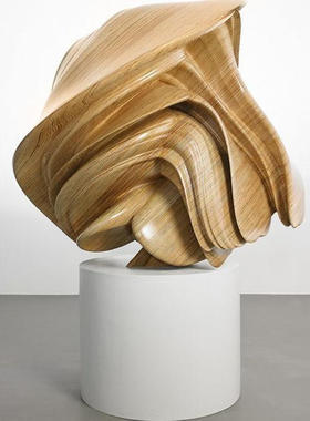 木制雕塑摆件定制桌面工艺品小雕塑室内样板房装饰品落地艺术摆件