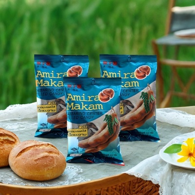 泰国酸角糖糖果夹心酸子糖