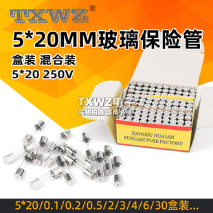 保险丝管5x20 10A20A15A 玻璃保险管熔断器250V