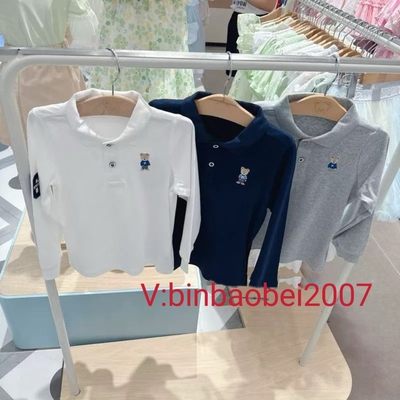 保真三标不齐小熊童装25秋冬男童熊宝棉长袖厚T恤PCLWF4841E三色