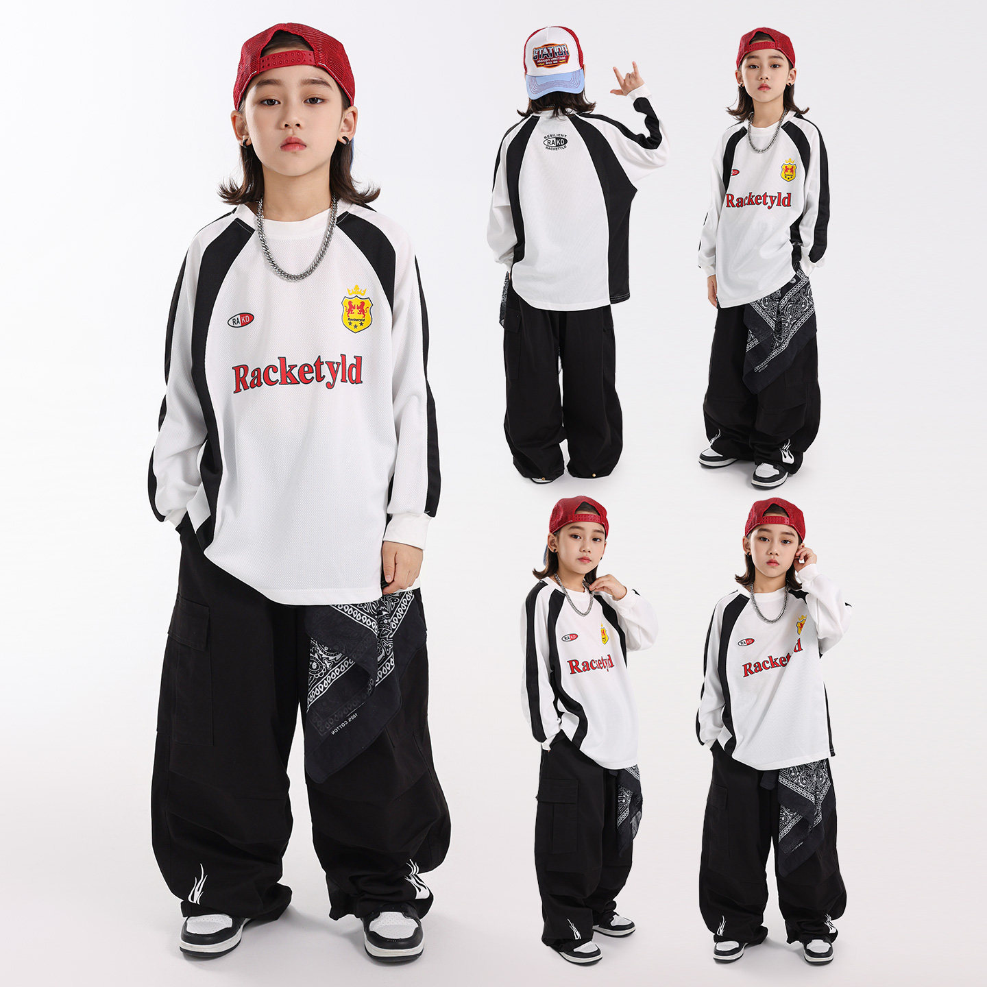 Racketyld街舞儿童演出服嘻哈风潮服男童酷帅套装hiphop童装潮牌,童装/婴儿装/亲子装,儿童演出服,淘宝优惠券,粉丝福利购,淘宝优惠卷