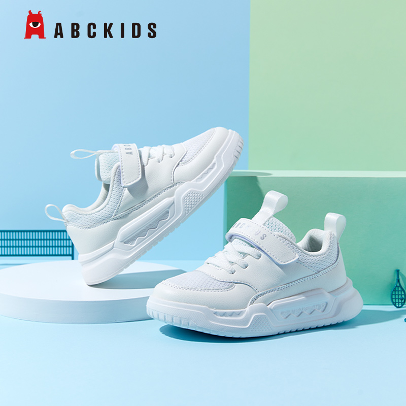 ABCkids儿童春秋款小白鞋运动鞋