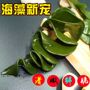 盐渍海白菜耳朵/孢子叶螺旋藻海木耳裙带菜海灵芝500g/拍2份包邮