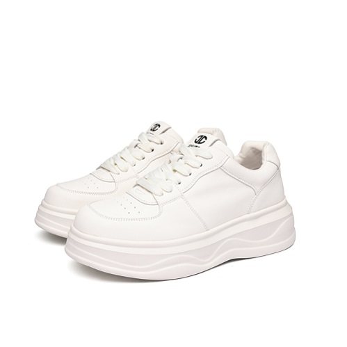 【欢欢专享】厚底小白鞋女休闲板鞋AB23319,女鞋,时尚休闲鞋,淘宝优惠券,粉丝福利购,淘宝优惠卷