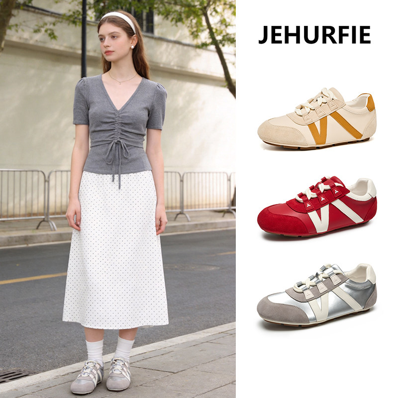 【悟空专属】JEHURFIE/纪华菲悦动彩途软舒适休闲鞋AB26033