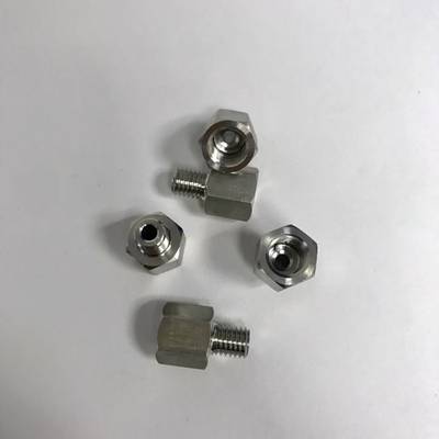 M12x1.5-M10x1.5 不锈钢内外丝接头 内螺纹M12x1.5 外螺纹M10x1.5