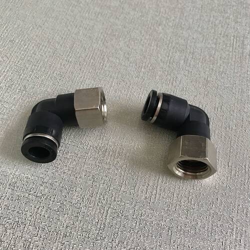 4分插12号的气管内丝弯头 4*12  内螺纹G1/2 四分 快插口12mm