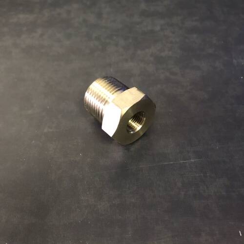 npt1/8-m20x1.5 不锈钢内外丝接头 内螺纹NPT1/8 外螺纹M20x1.5