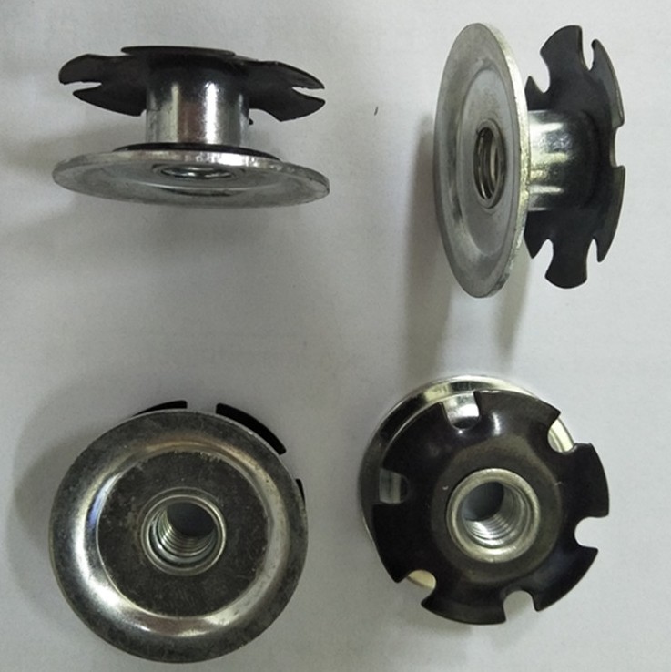 推荐梅花弹片m8x23.8x25法兰螺母螺帽螺丝帽紧固件连接件牙套卡簧