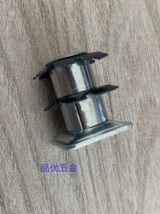 新品国标方螺母24mm调整脚螺帽螺丝帽25管管配65Mn卡簧紧固件扣件