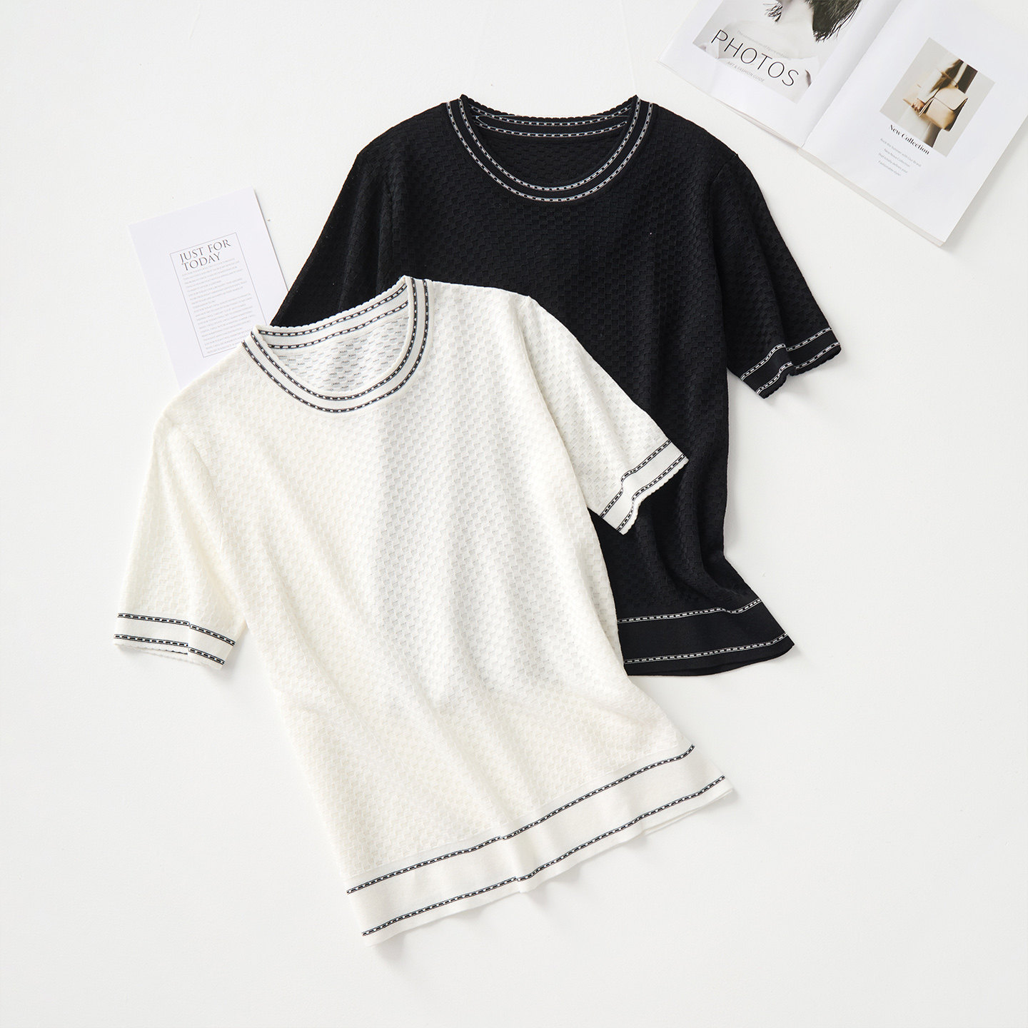 亲肤透气桑蚕丝短袖针织衫女宽松圆领套头真丝T恤亲肤透气百搭打,女装/女士精品,真丝上装,淘宝优惠券,粉丝福利购,淘宝优惠卷