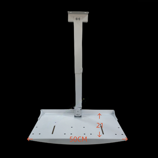 宝利通视频会议双摄像头吊架索尼华为摄像机通用伸缩双托盘吊装 架