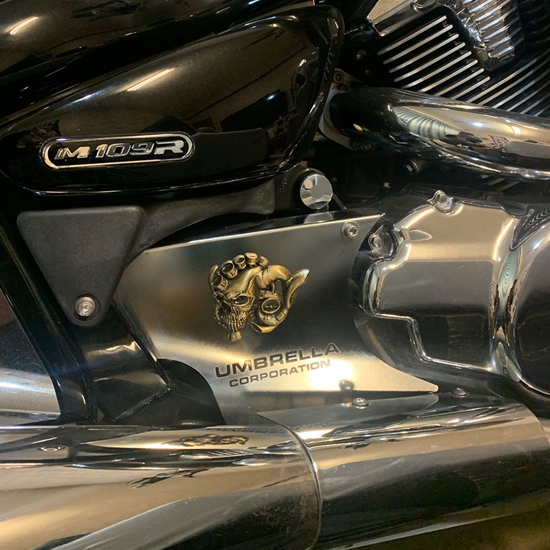 金属骷髅车标哈雷车贴摩托车油箱尾标侧标机头车身贴防水创意个性