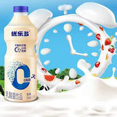 优乐多营养早餐原味优乐多1.25L 乳酸菌饮品乳酸菌饮品 每瓶大瓶装