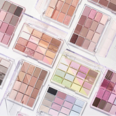 韩国wakemake唯可魅16色眼影盘soft bluring珠光哑光赵美延新色