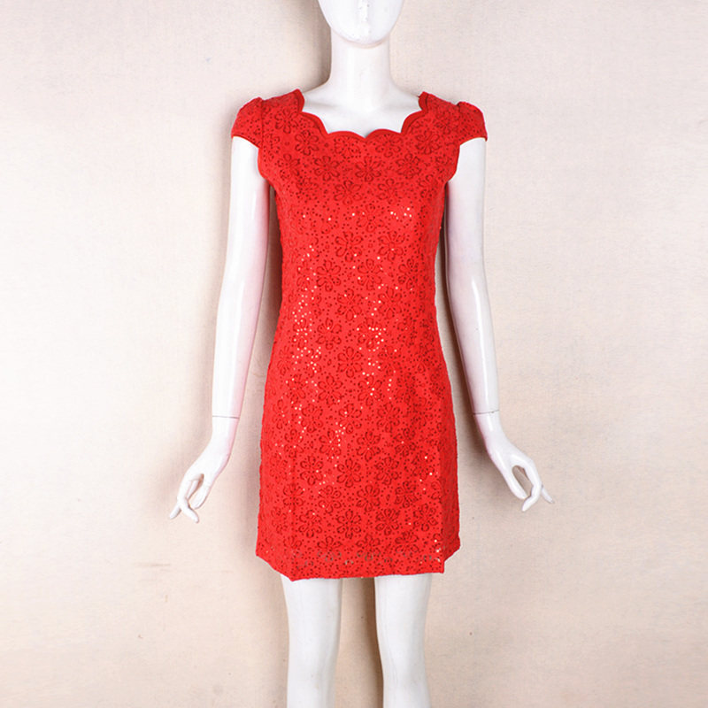 （捡漏S-2XL）尚弦月2025夏装短袖蕾丝新娘装敬酒服回门装红尾货,女装/女士精品,秀禾服,淘宝优惠券,粉丝福利购,淘宝优惠卷