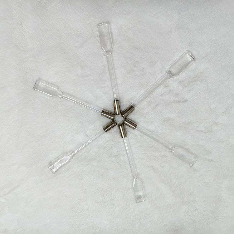 佰草同款等离子时光机配件高周波玻璃管扁口等离子美容仪机器耗材