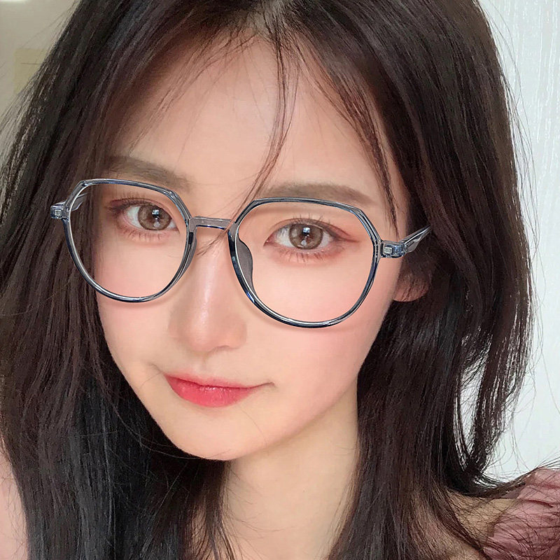 韩版多边形眼镜框TR90眼镜架复古潮手机防蓝光防辐射护目近视眼镜,ZIPPO/瑞士军刀/眼镜,防蓝光镜,淘宝优惠券,粉丝福利购,淘宝优惠卷