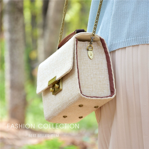 Бостонская сумка, барсетка, ткань