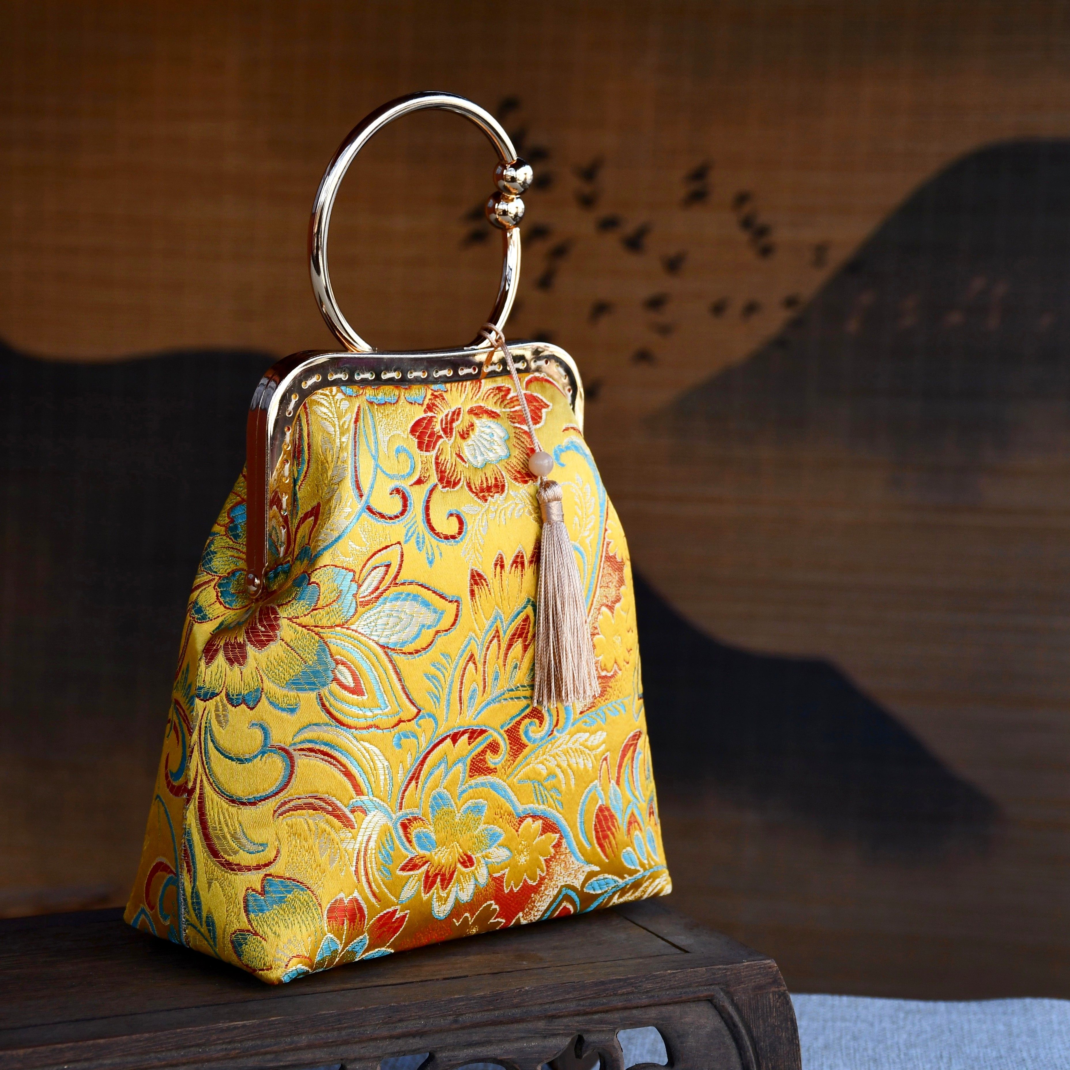 小手镯批发价-入门非遗口金包DI材料包宋锦中式手工包手工套装,居家布艺,缝纫DIY材料套装,淘宝优惠券,粉丝福利购,淘宝优惠卷