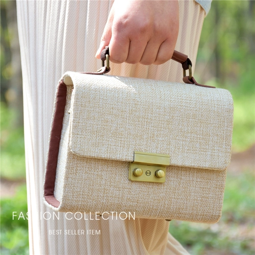 Бостонская сумка, барсетка, ткань