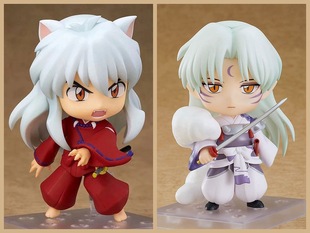 犬夜叉手办Q版粘土人杀生丸摆件黏土铁碎牙周边二次元模型祖国版