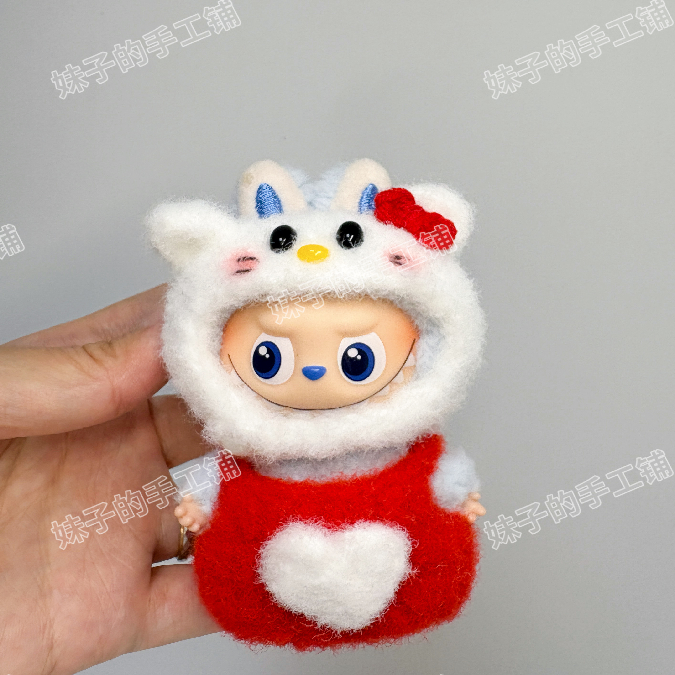 拉布布4.0小鼻嘎衣服Kitty猫手工