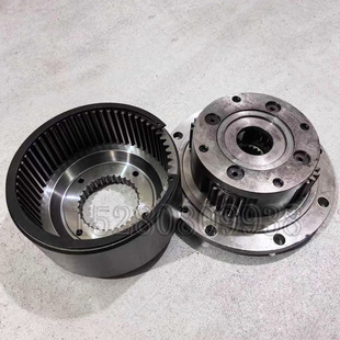 兴皓90/95轮式挖机配件万腾车桥WT2098A轮边前后桥行星架齿圈座