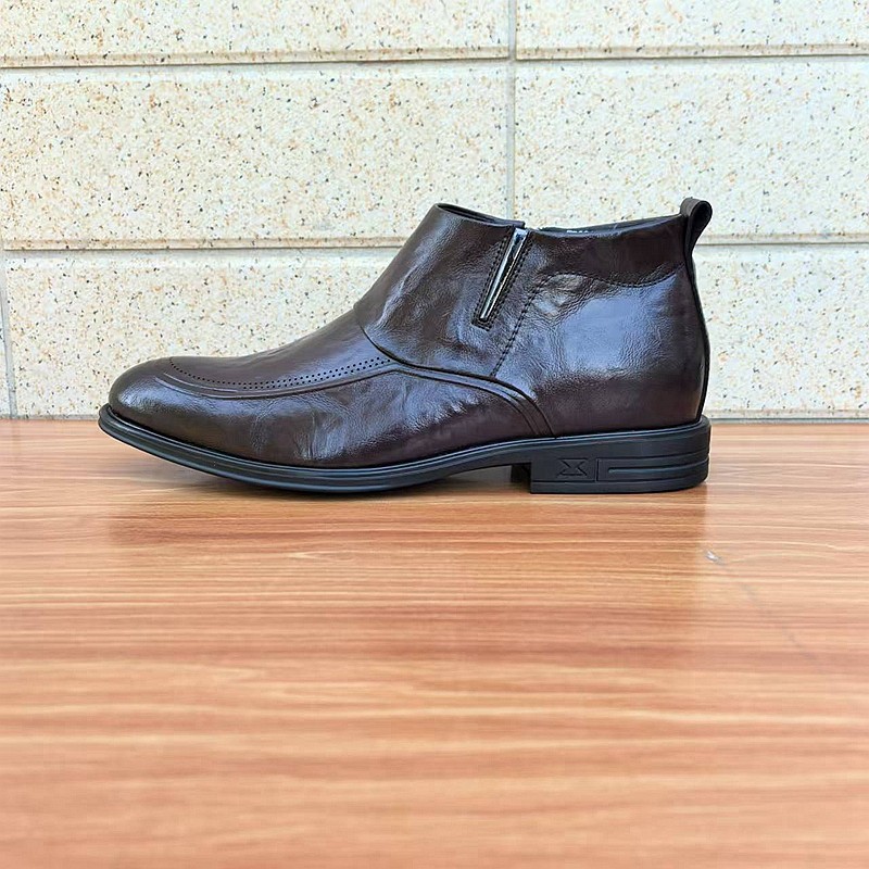 稀缺切尔西靴男真皮冬季加绒保暖英伦休闲靴子中帮商务皮棉鞋尖头,流行男鞋,时装靴,淘宝优惠券,粉丝福利购,淘宝优惠卷