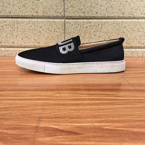 手工休闲鞋男真皮透气缝线布鞋