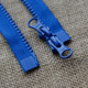 YKK服装 羽绒服门襟YKK拉链 120cm 拉链 5号树脂双开宝蓝拉链60