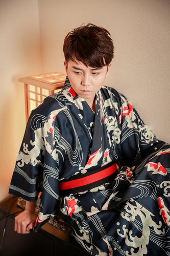 和服男正装素材模板 和服男正装图片下载 小麦优选
