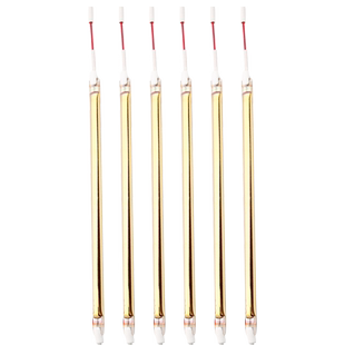 浴霸发热管灯管长条U型碳纤维加热管集成吊顶取暖黄金管直管配件