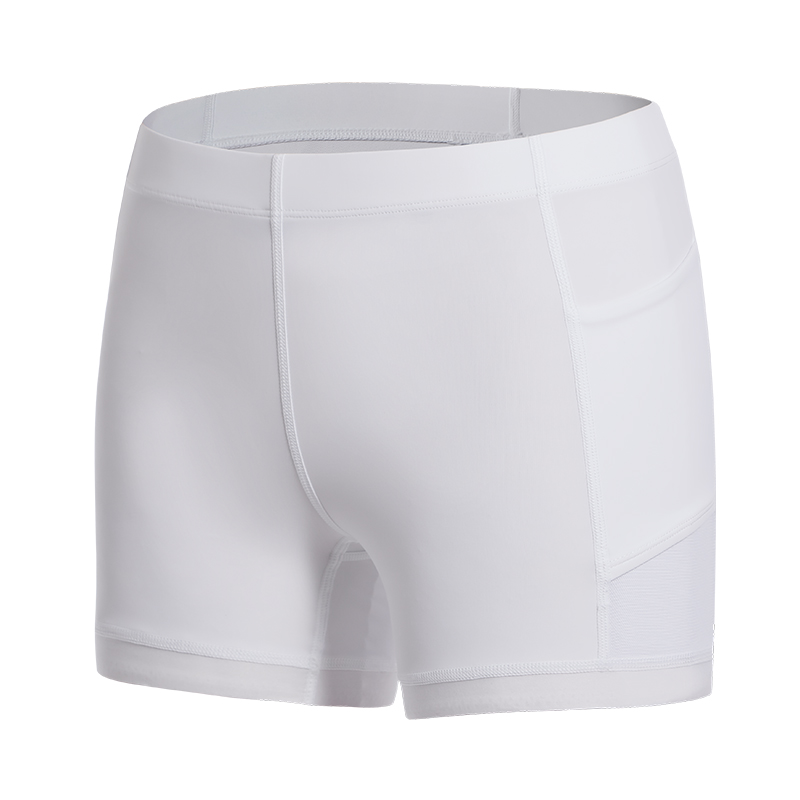 寻路人运动儿童网球打底裤速干羽毛球健身底裤口袋网球裤